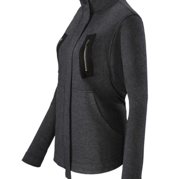 CAbi Charcoal Mesh-back Jacket - Picture 6 of 7